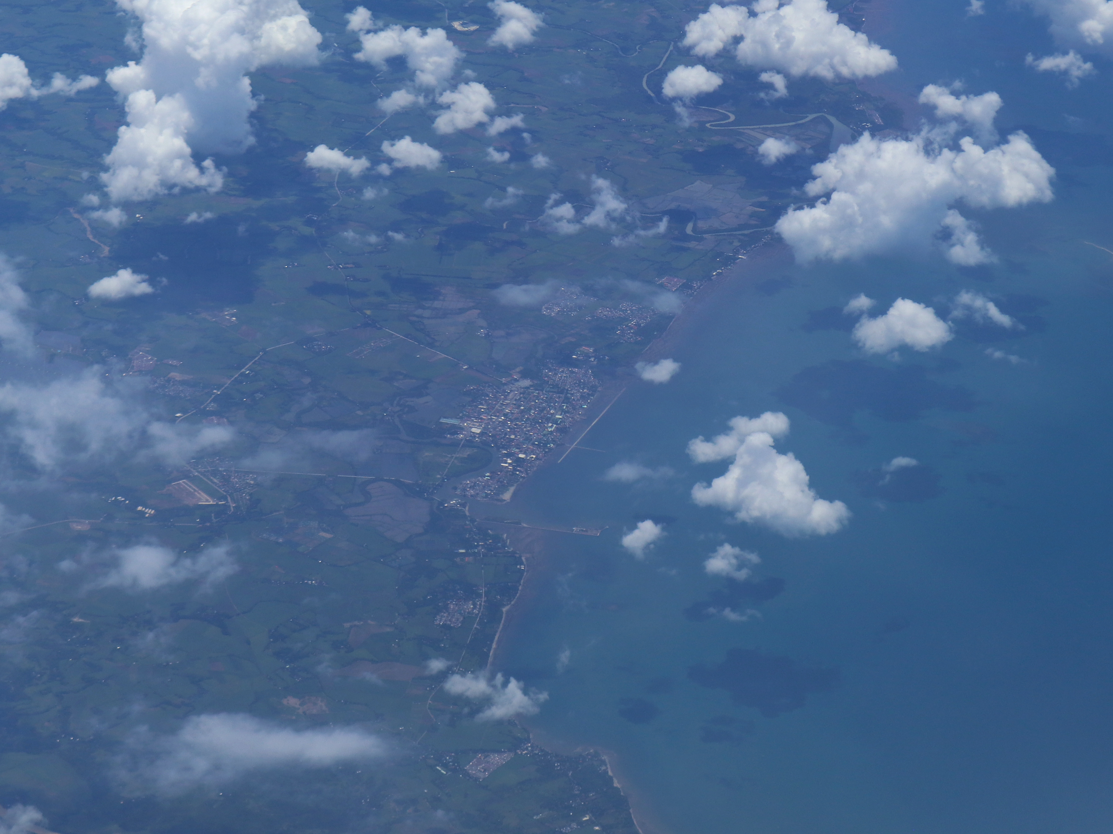 Aerial view of Cadiz City proper